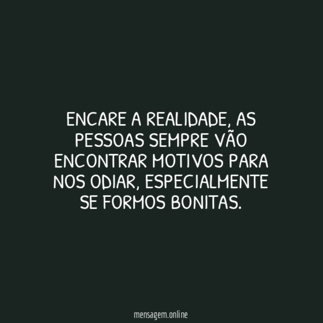 Encare a realidade