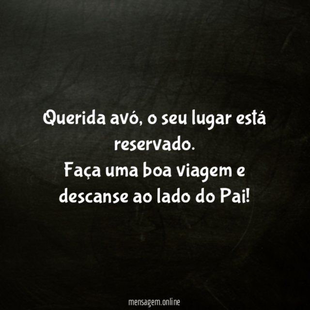 Querida avó