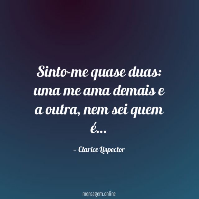 Sinto-me quase duas