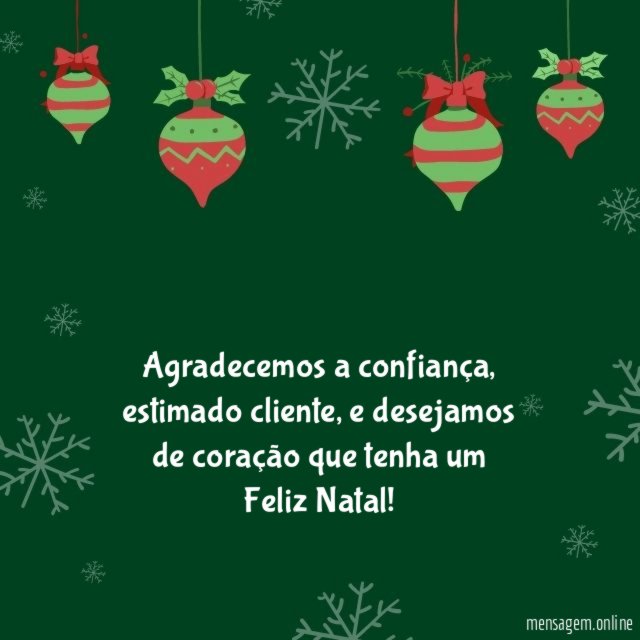 Agradecemos a confiança
