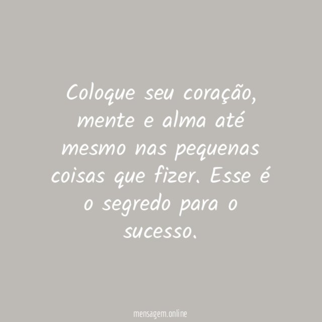 Coloque seu coração