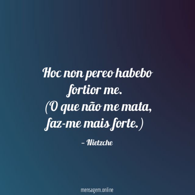 Hoc non pereo habebo fortior me