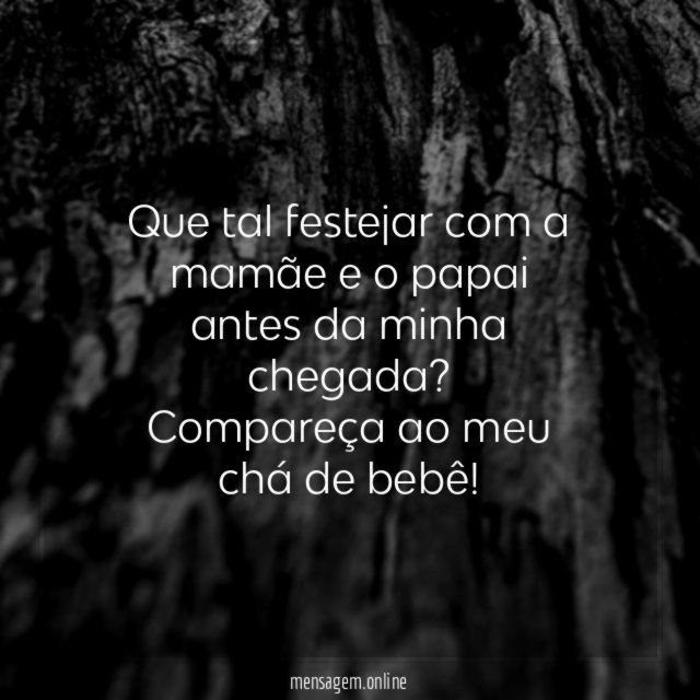Que tal festejar com a mamãe