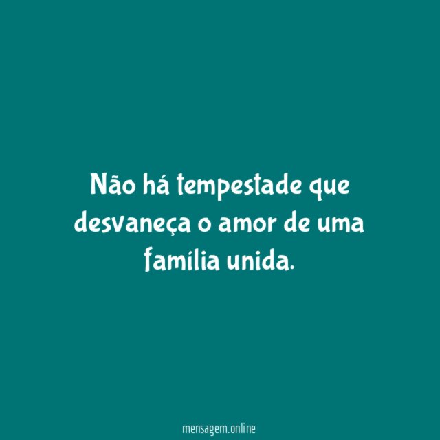 Não há tempestade que desvaneça o amor de