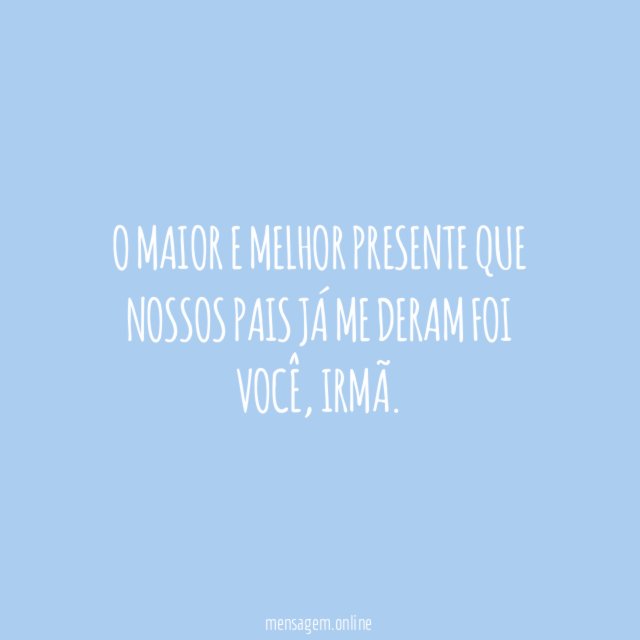 O maior e melhor presente que nossos pais