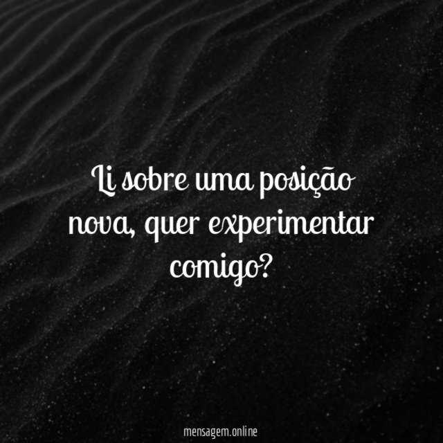 Li sobre uma posição nova