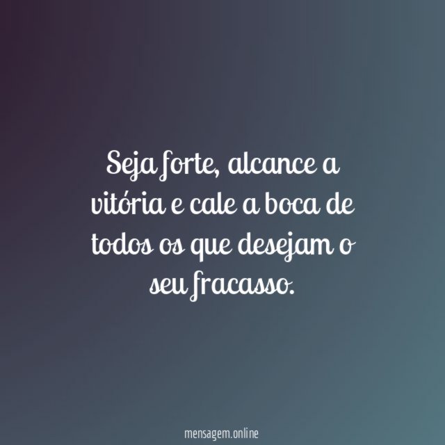 Seja forte