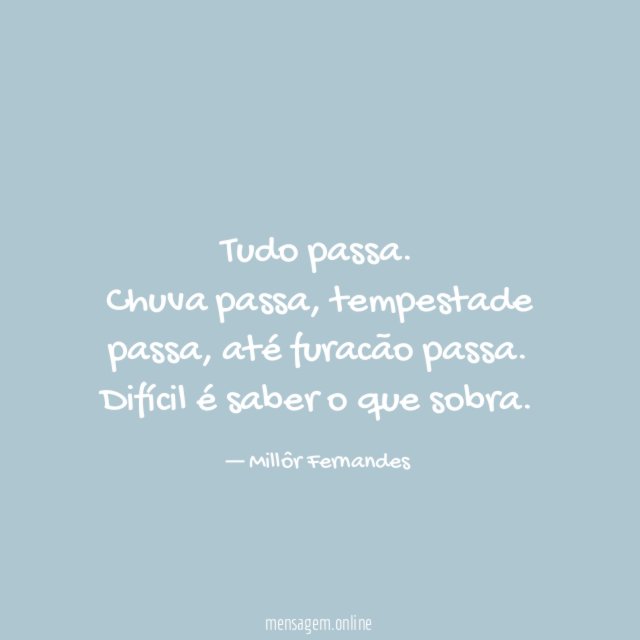 Tudo passa