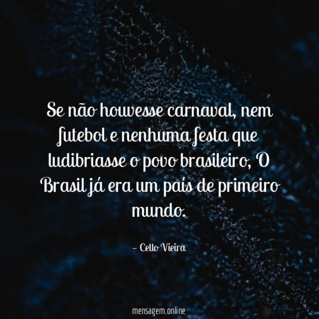 Se não houvesse carnaval