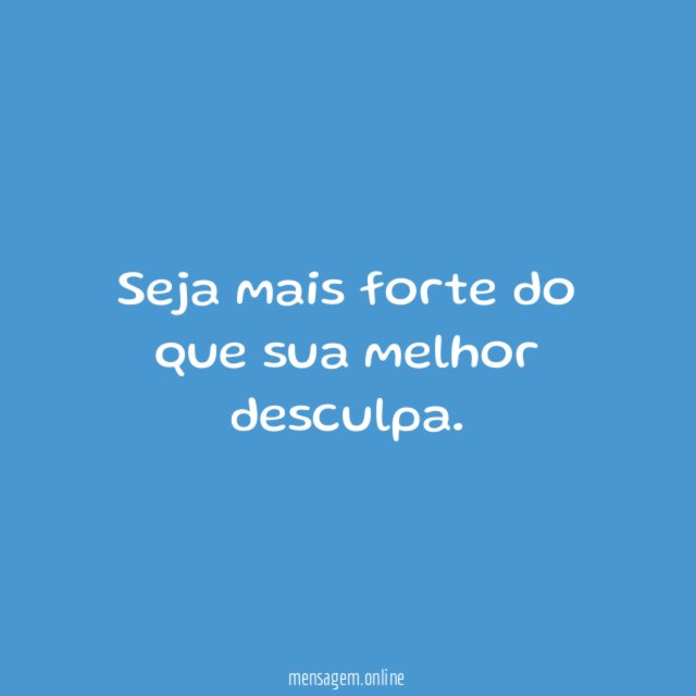 Seja mais forte