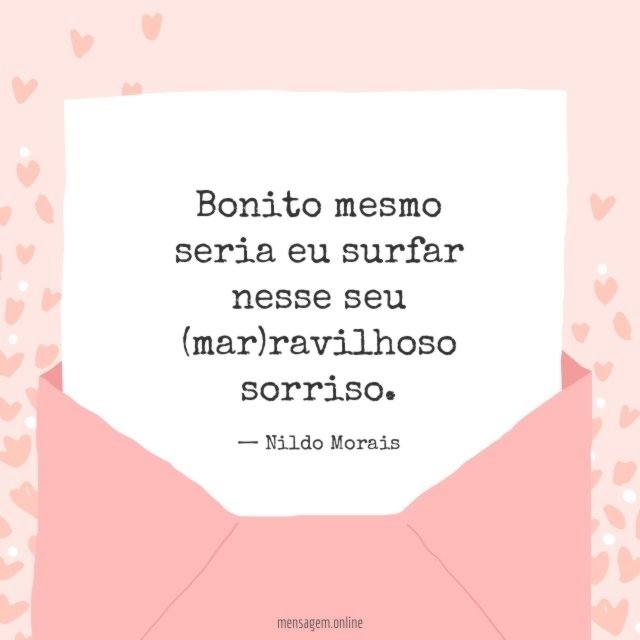Bonito mesmo seria eu surfar