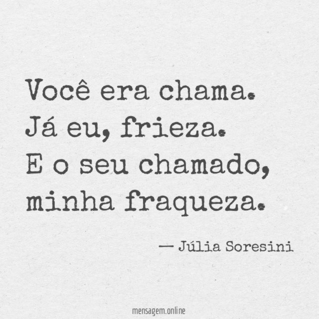 Minha fraqueza