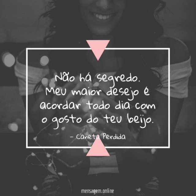 Não há segredo