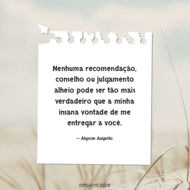 Nenhuma recomendação