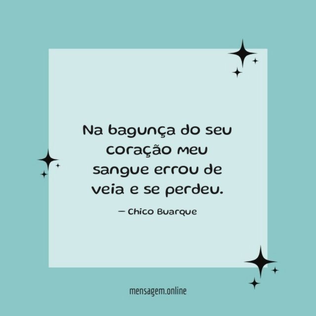 Na bagunça do seu coração