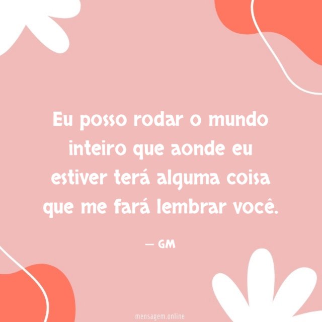 Eu posso rodar o mundo inteiro