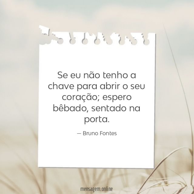 Se eu não tenho a chave