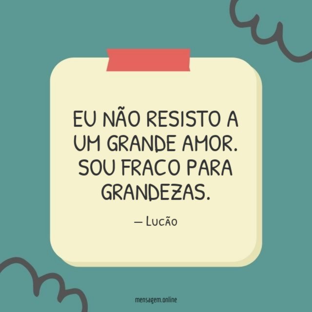 Eu não resisto a um