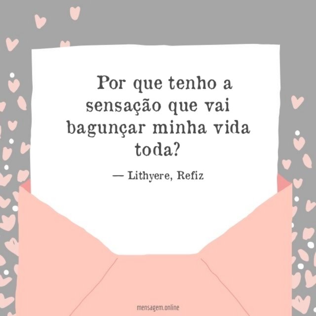 Por que tenho a sensação