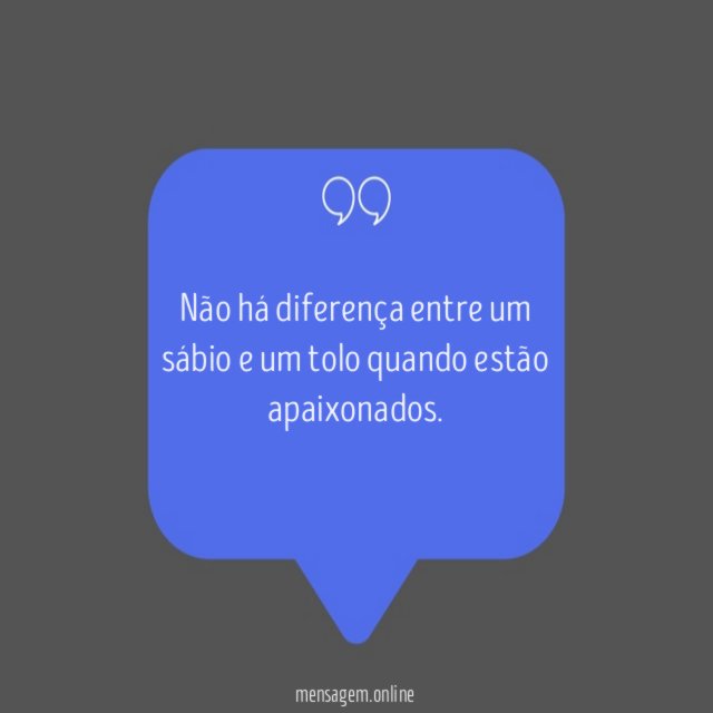 Não há diferença entre um