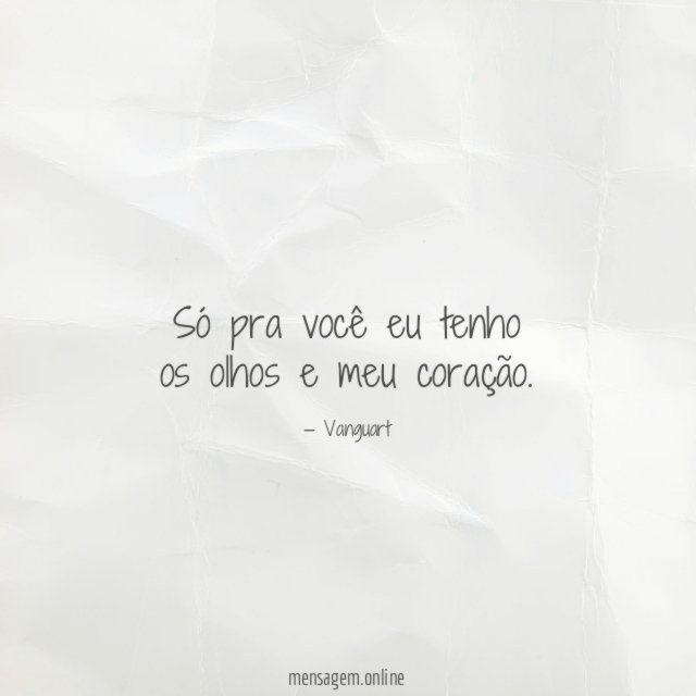 Só pra você eu tenho