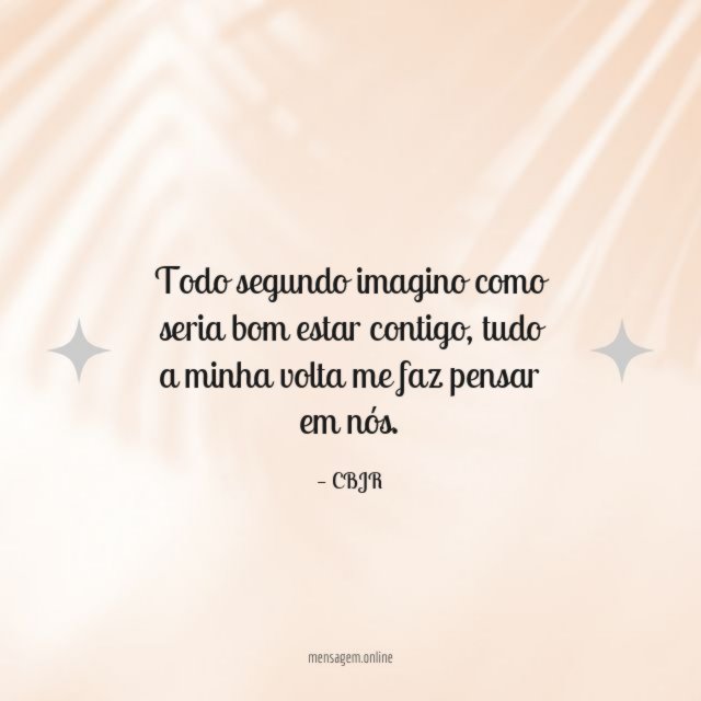 Todo segundo imagino