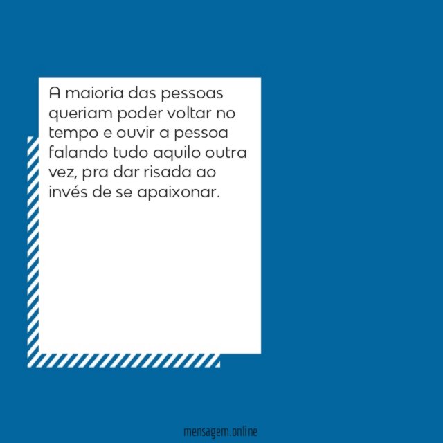 A maioria das pessoas queriam
