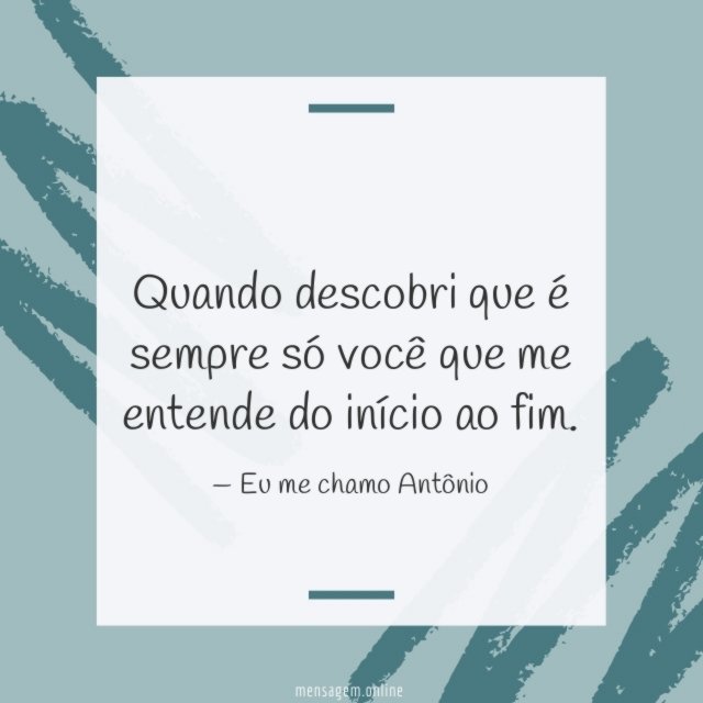 Entende do início ao fim