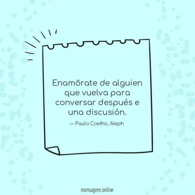 Enamõrate de alguien