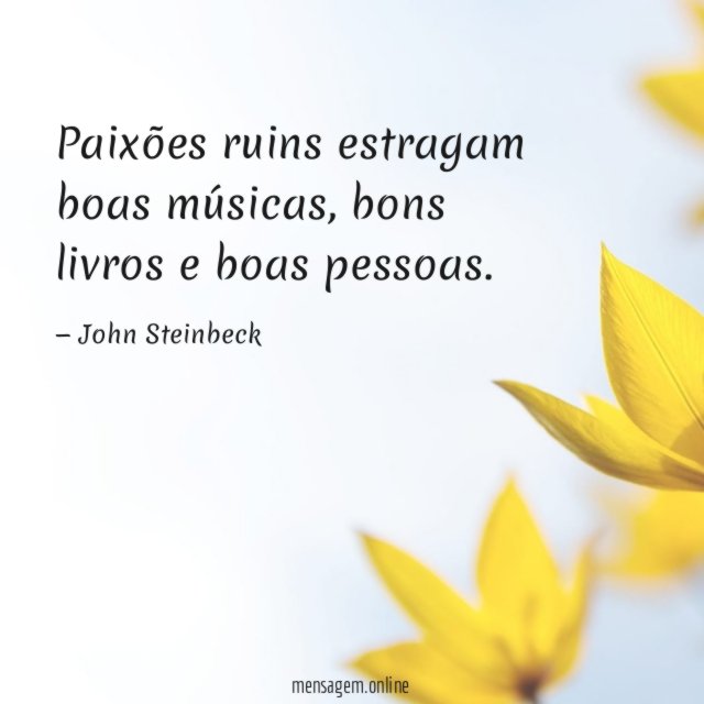 Paixões ruins