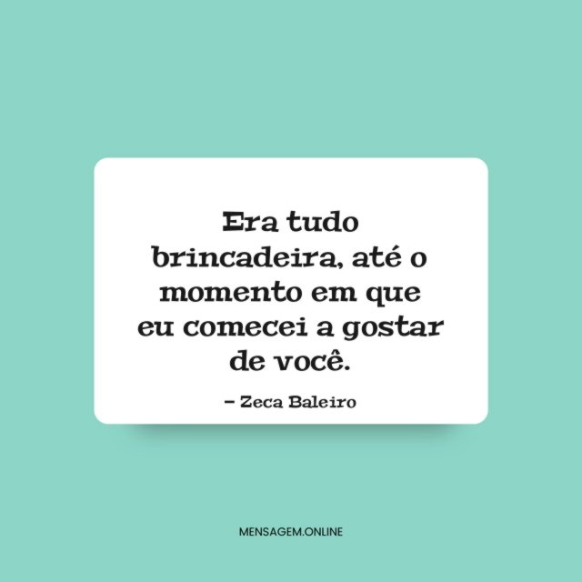 Era tudo brincadeira