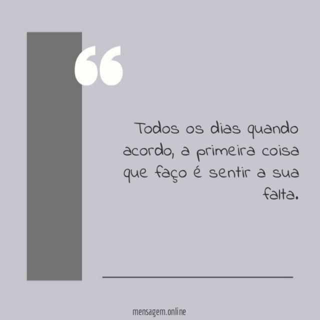 Todos os dias quando acordo