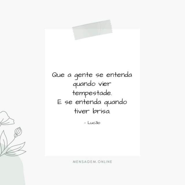 Que a gente se entenda quando