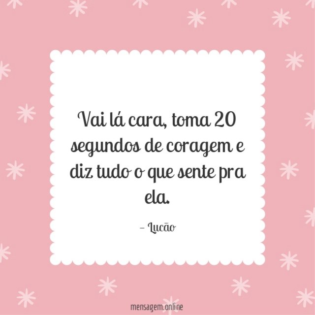 20 segundos de coragem