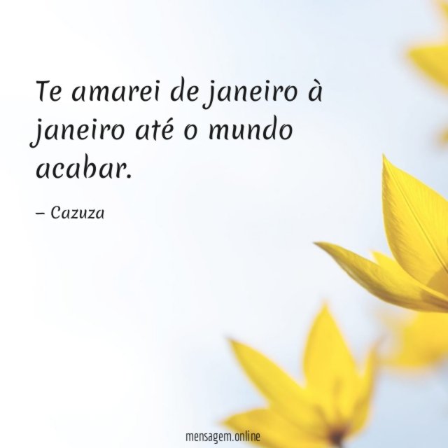 Te amarei de janeiro