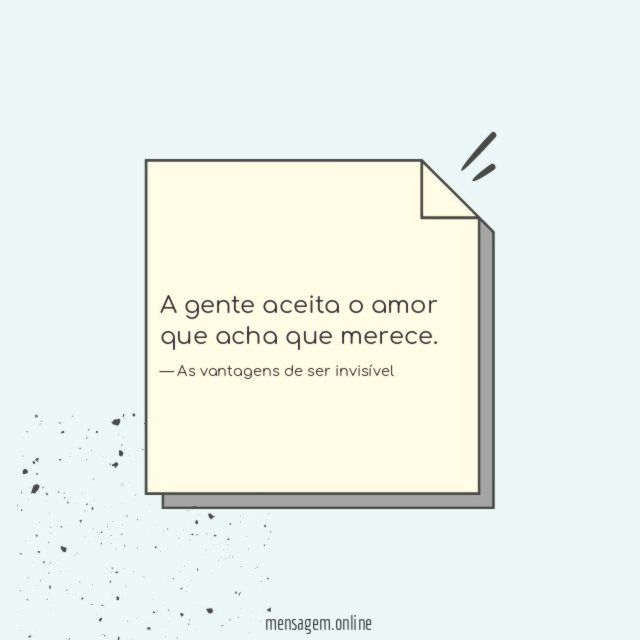 A gente aceita