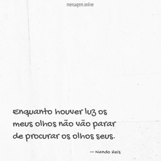 Enquanto houver luz