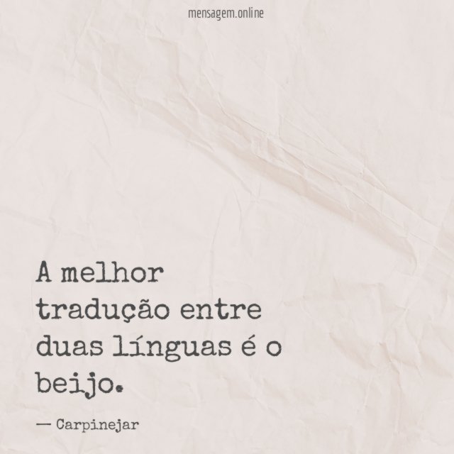 A melhor tradução
