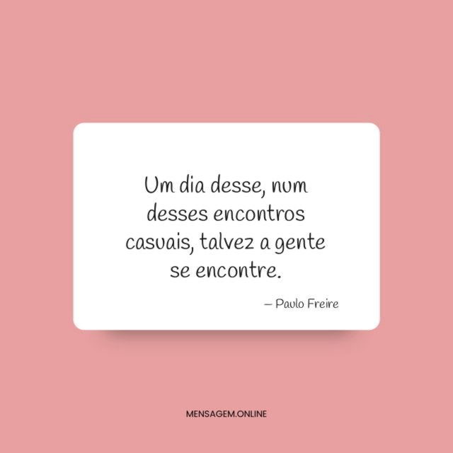Um dia desse