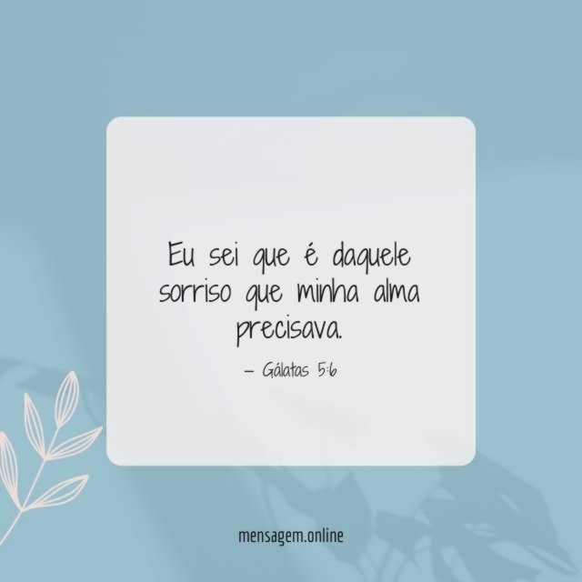 Eu sei que é daquele