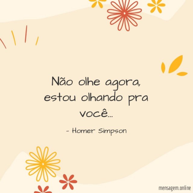 Não olhe agora