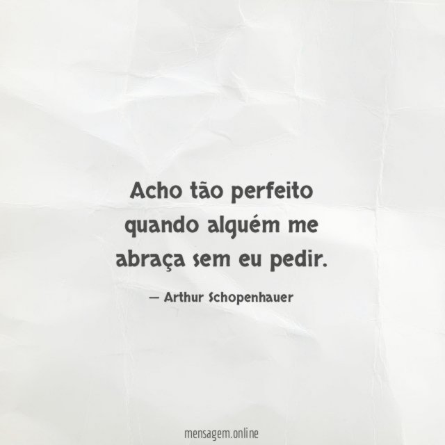 Acho tão perfeito