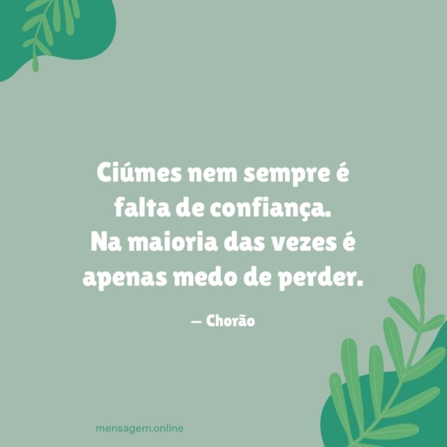 Ciúmes