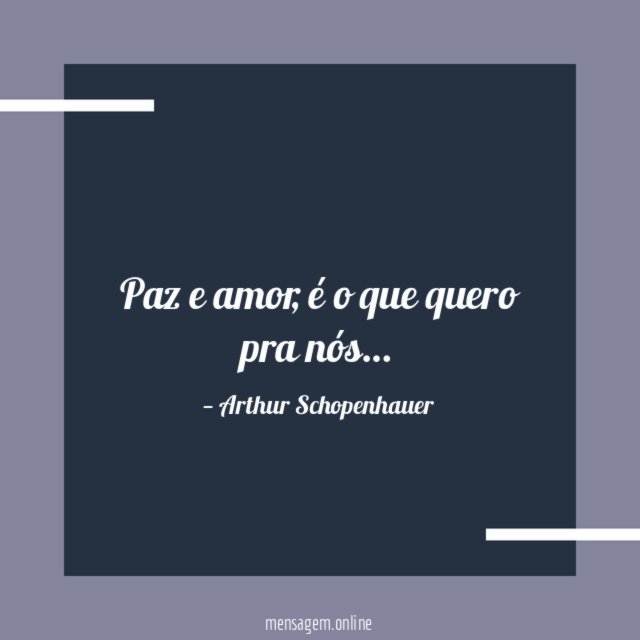 Paz e amor