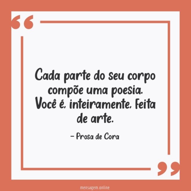 Compõe uma poesia