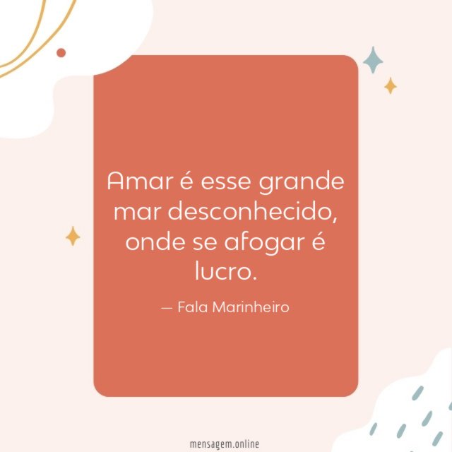 Mar desconhecido