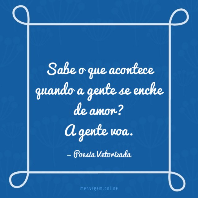 A gente voa
