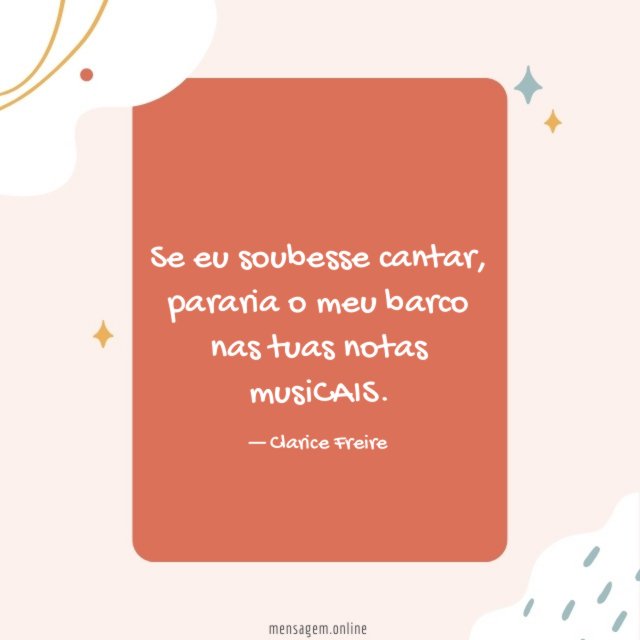 Se eu soubesse cantar
