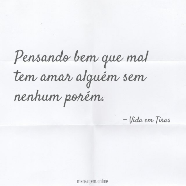 Pensando bem que mal