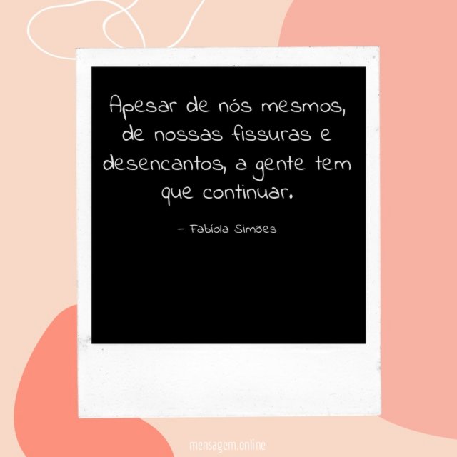 Apesar de nós mesmos